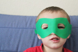 simple superhero mask