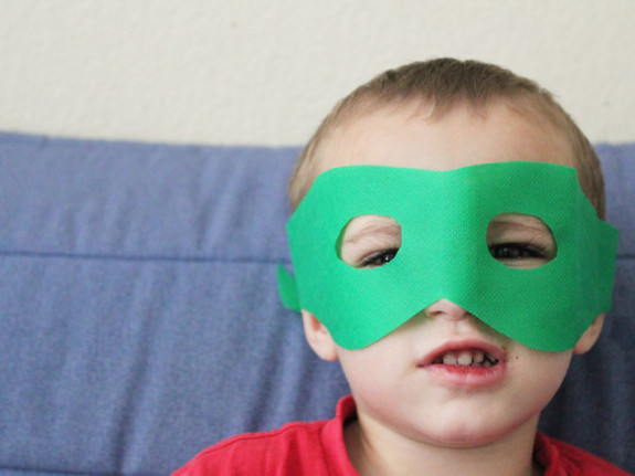 simple superhero mask