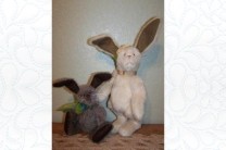 Antique Springtime Bunny