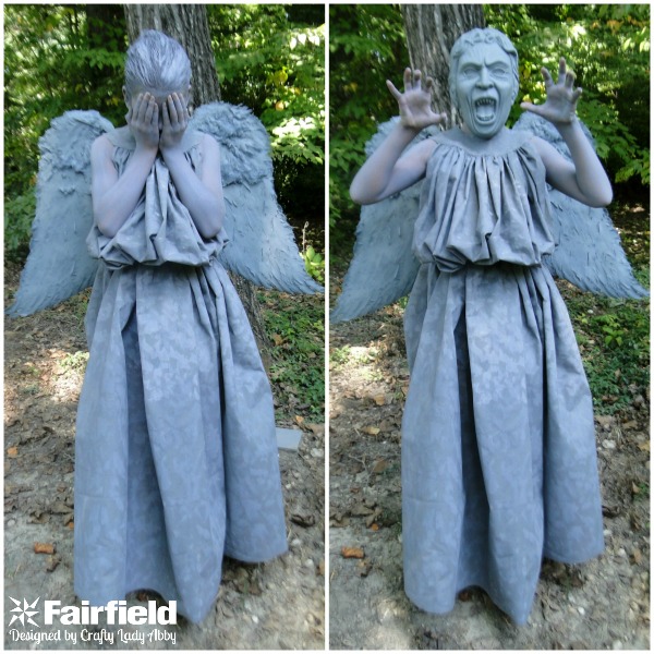 DIY Weeping Angel Costume Part 1 - Fairfield World Craft Projects, image size:600x600