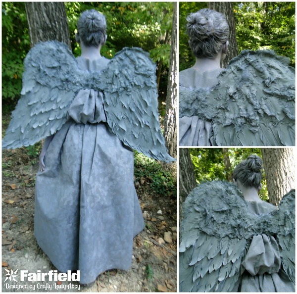 DIY Weeping Angel Costume Part 1 - Fairfield World Craft Projects, image size:600x594
