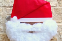 Santa Wreath
