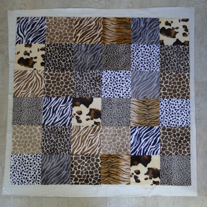 Basting Cuddle Quilt Top