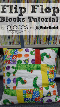 Flip Flop Quilt Block Tutorial