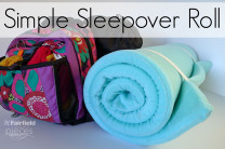 DIY Sleepover Roll
