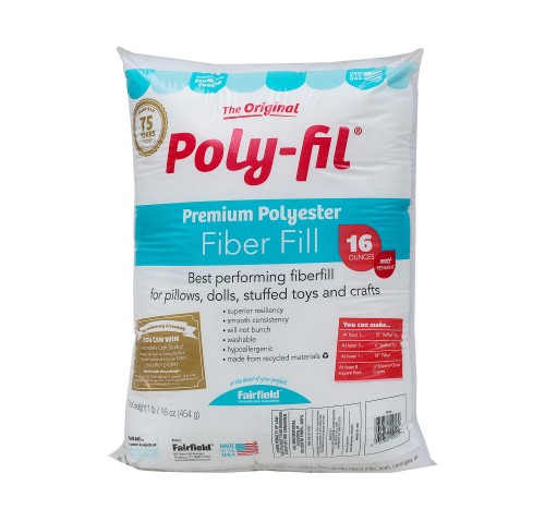 Poly-Fil® Premium Fiber Fill 16 ounce Bag