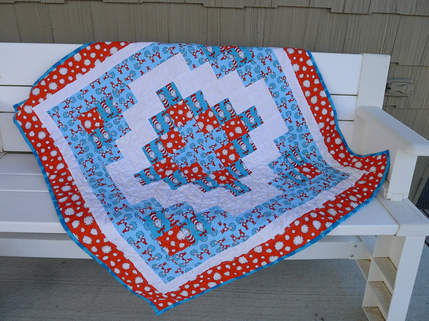 DR. Seuss Crib Quilt Fairfield World Craft Projects