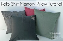 Polo Shirt Memory Pillow