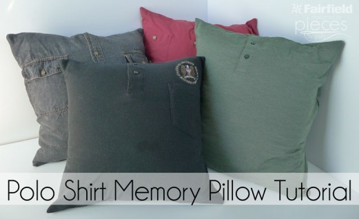 Polo Shirt Memory Pillows