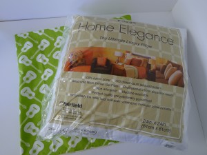 Simple Zipper Pillow 022