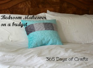 bedroom makeover on a budget silver cuddle pillow