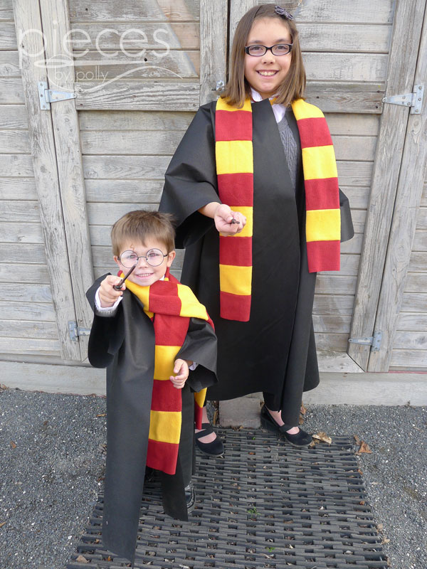 Pieces by Polly: Super Fast and Easy DIY Harry Potter Robe from a