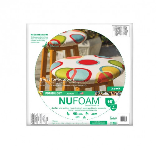 Cushion Foam by Fairfield™, 18 x 18 x 1 thick - Fairfield World Shop