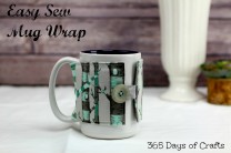 Easy Sew DIY Mug wrap