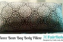 Fleece Bean Bag Body Pillow