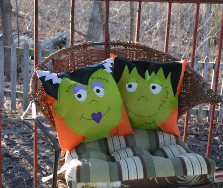 Frankenstein Duo Pillows