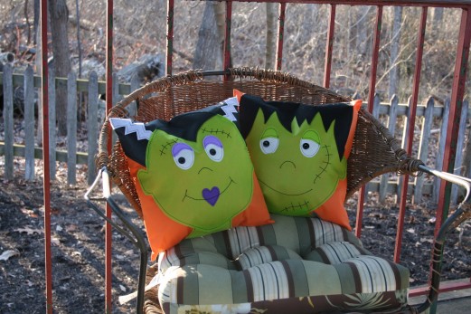 Frankenstein Duo Pillows
