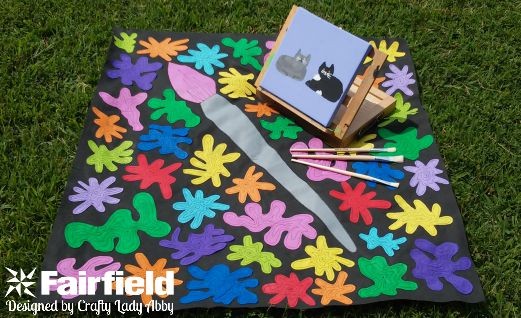 OlyFun Paint Splatter Play Mat