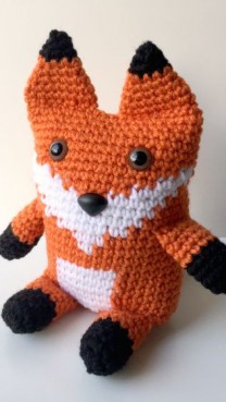 Boxy Fox Amigurumi