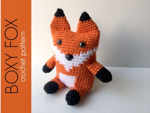 Boxy Fox Amigurumi