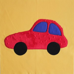 car applique block