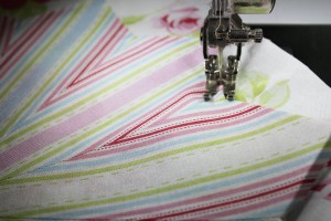 stitch down edges
