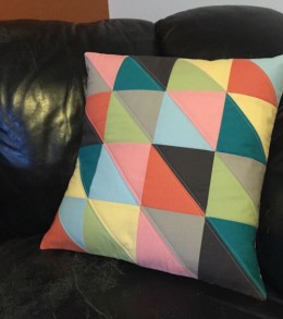 pop of color throw pillow
