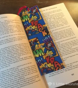 superman bookmark