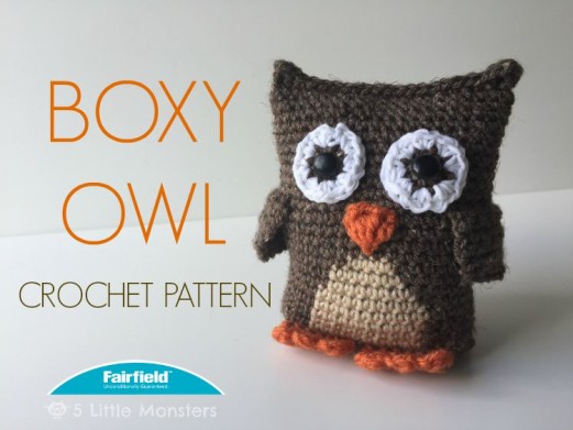 Boxy Owl Crochet Pattern