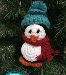 penguin christmas ornament