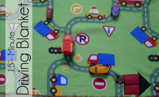 15-Minute Driving Blanket with Car Storage Pocket