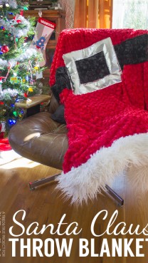 Santa Claus Throw Blanket