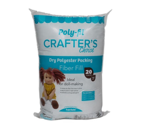 Poly-Fil® Crafter's Choice® Dry Packing Fiber Fill 20 ounce Bag