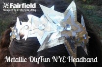 Metallic OlyFun New Year's Eve Headband