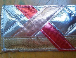Metallic OlyFun Reusable Gift Bag and Tag 3