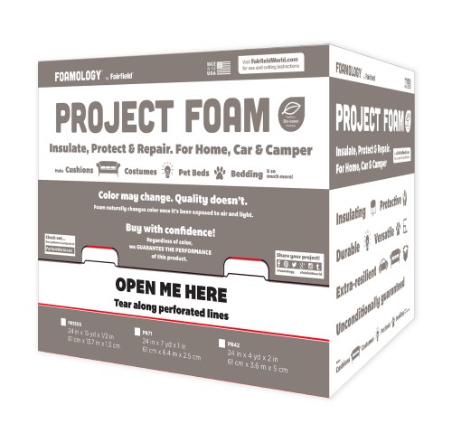 Project Foam –  24″ x 4 Yds. x 2″ thick