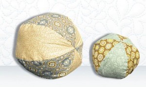 round ball pillow tutorial