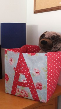 Quilt Block Toy Box