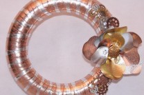 Metallic oly*fun wreath