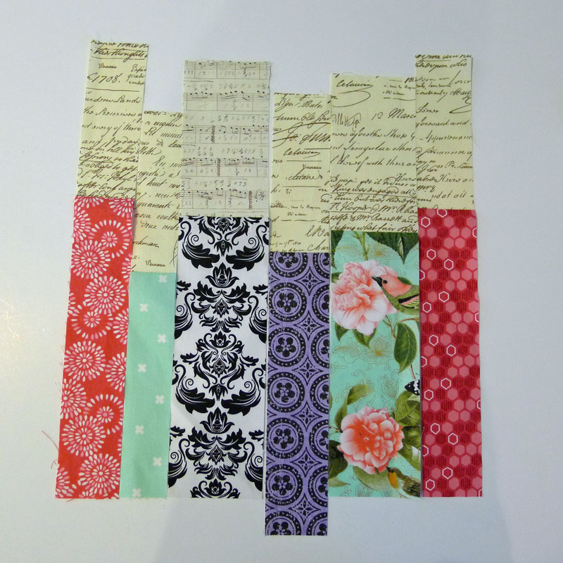 Spring Bookshelf MiniQuilt Fairfield World Craft Projects