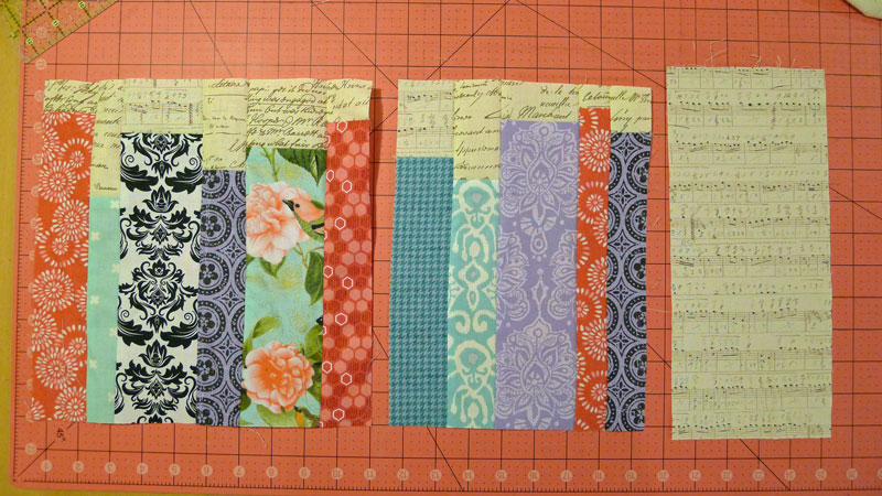 Spring Bookshelf Mini Quilt Fairfield World Craft Projects
