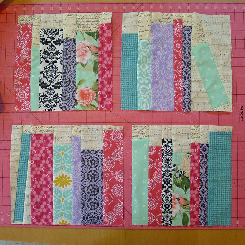 Spring Bookshelf Mini Quilt Fairfield World Craft Projects