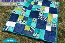 Seeing Spots Cuddle Baby Quilt
