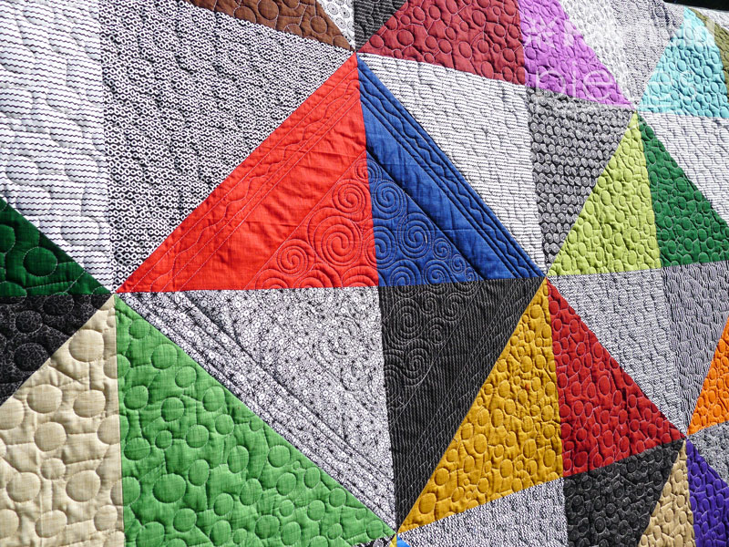Urban Scandinavian HST Quilt