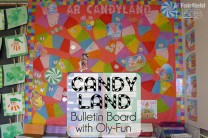 Candy Land Reading Bulletin Board with Oly-Fun