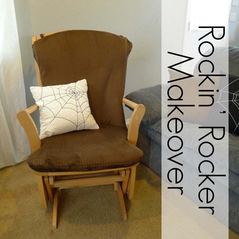 Give your old rocking chair or glider a make-over with a new cover. Easy instructions