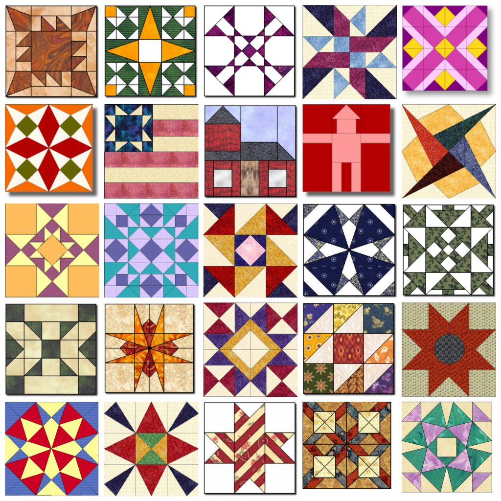 50 State Quilt Block Patterns
