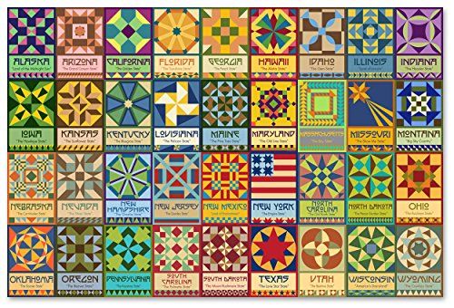 50 State Quilt Block Patterns