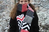 Cuddle Cakes Patchwork Scarf