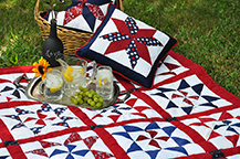 Red, White and Blue Celebration Quilt